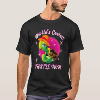 Coolste Schildkröten-Mutter der Welt Meeresschildk T-Shirt