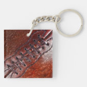 Coolste schmutzige Fußballspieler geben PERSONALIS Schlüsselanhänger (Rückseite)