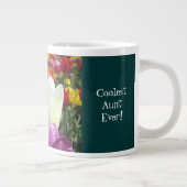 Coolste Tante je! Big Tasse Geschenke Tulip Blume (Rechts)
