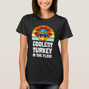 Coolste Truthahn in der Herde Kleinkind Jungen Dan T-Shirt