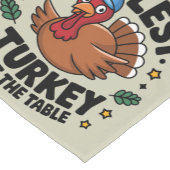 Coolste Türkei beim Erntedank am Tisch Kurzer Tischläufer (Ecke)