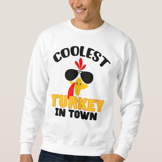 Coolste Türkei in der Stadt, Erntedank Männer Sweatshirt (Vorderseite)