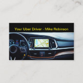 Coolste Uber Ride Hailing Business Cards Visitenkarte (Vorderseite)