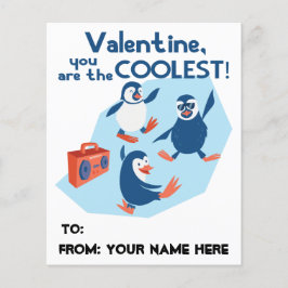 Coolste Valentine Dancing Pinguine Jungs Kinder