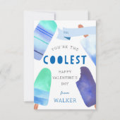 Coolste Valentinstag-Karte im Klassenzimmer Einladung (Vorderseite)