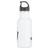 Coolster Bau-Bagger-Gräber Edelstahlflasche (Rückseite)