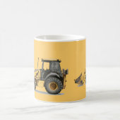 Coolster Bau-Bagger-Gräber Kaffeetasse (Mittel)