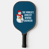 Coolster Bergbauingenieur Snowman Pickleball Schläger (Rückseite)