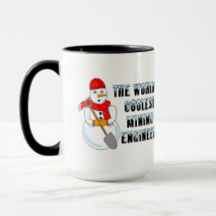Coolster Bergbauingenieur Snowman Tasse