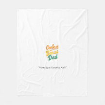 Coolster Bonus Vater Blanket - Geschenk für mein H