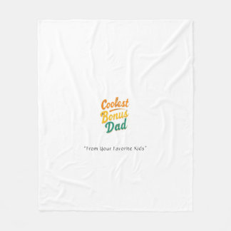 Coolster Bonus Vater Blanket - Geschenk für mein H Fleecedecke