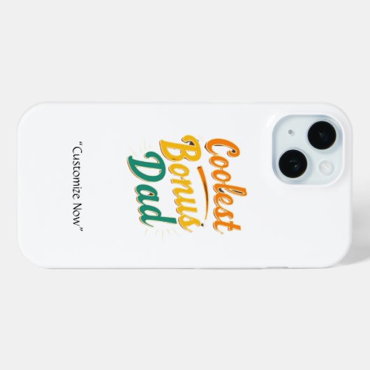Coolster Bonus Vater Telefongehäuse - Cooler Vater Case-Mate iPhone Hülle (Rückseite (Horizontal))