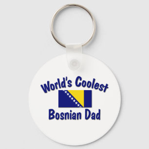 Coolster bosnischer Vater Schlüsselanhänger
