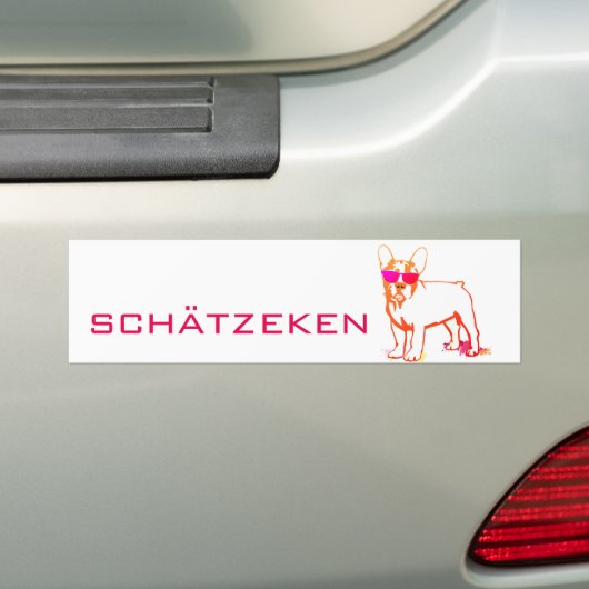 Coolster Bulldog Boy Autoaufkleber (Auf Auto)
