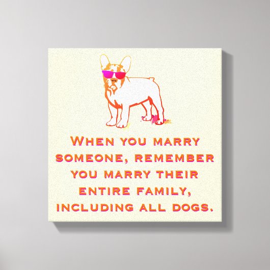 Coolster Bulldog Boy Leinwanddruck (Vorderseite)