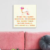 Coolster Bulldog Boy Leinwanddruck (Insitu (Wohnzimmer))