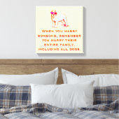 Coolster Bulldog Boy Leinwanddruck (Insitu (Schlafzimmer))