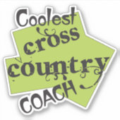 Coolster Cross Country Coach Aufkleber (Vorderseite)