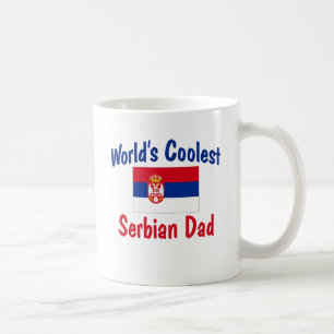 Coolster der Serbian-Vater der Welt Kaffeetasse