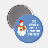 Coolster Elektroingenieur Magnet (Vorderseite/Rückseite)