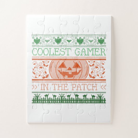 Coolster Gamer im Patch Puzzle (Vertikal)