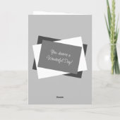 Coolster Geburtstag von Onkel 5 Foto, grau Karte (Rückseite)