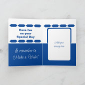 Coolster Geburtstag von Onkel 5 Foto Karte (Innenseite)