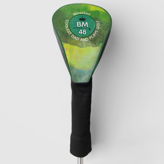 COOLSTER Golfer-VATER Golf Headcover (Vorderseite)