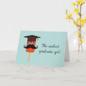 Coolster Graduiertenbestand mit Abschluss Karte (Gelbe Blume)