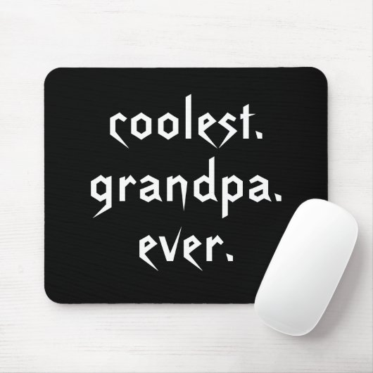 Coolster Großvater überhaupt Mousepad (Mit Mouse)