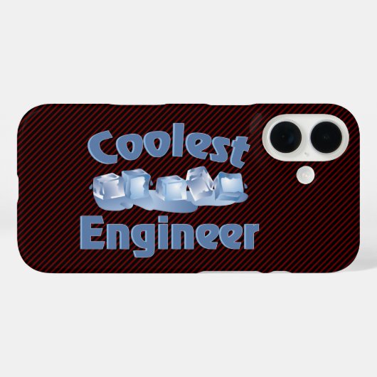 Coolster Ingenieur Case-Mate iPhone Hülle (Rückseite (Horizontal))