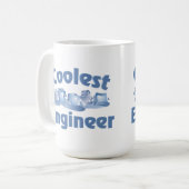 Coolster Ingenieur Kaffeetasse (Vorderseite Links)