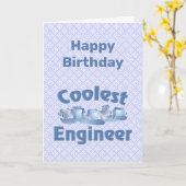 Coolster Ingenieur Karte (Gelbe Blume)