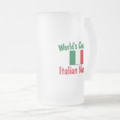 Coolster Italiener Nonno Mattglas Bierglas (VorderseiteRechts)