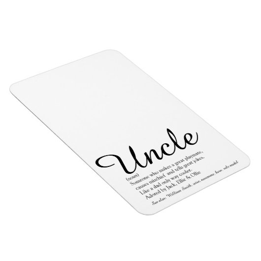 Coolster je Onkel, Functional Definition-Script Magnet (Rechte Seite)