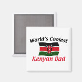 Coolster kenianischer Vater Magnet (Vorderseite/Rückseite)