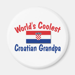Coolster kroatischer Großvater Magnet