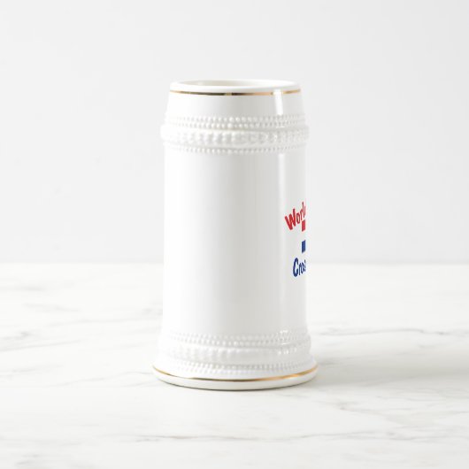 Coolster kroatischer Papa Bierglas (Mittel)