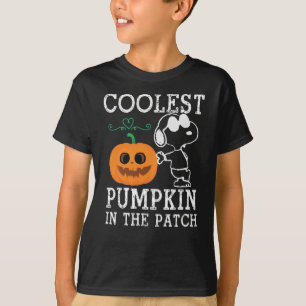 Coolster Kürbis in das Coole Halloween-Patch T-Shirt