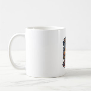 Coolster Labrador Retriever-Vater-Hund-Berg-Pfote Kaffeetasse