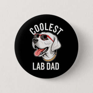 Coolster Labrador Vater Labrador Retriever Dog Vat Button
