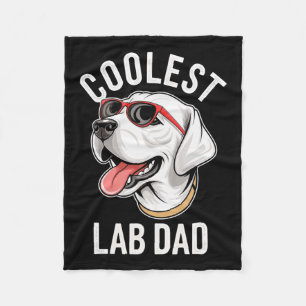 Coolster Labrador Vater Labrador Retriever Dog Vat Fleecedecke