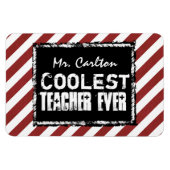 Coolster Lehrer je Rote Streifen A04A Magnet (Horizontal)