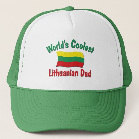 Coolster litauischer Vater Truckerkappe (Vorderseite)