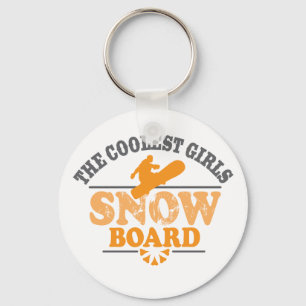 Coolster MädchenSnowboard Schlüsselanhänger
