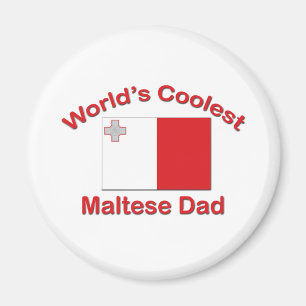 Coolster maltesischer Vater Magnet