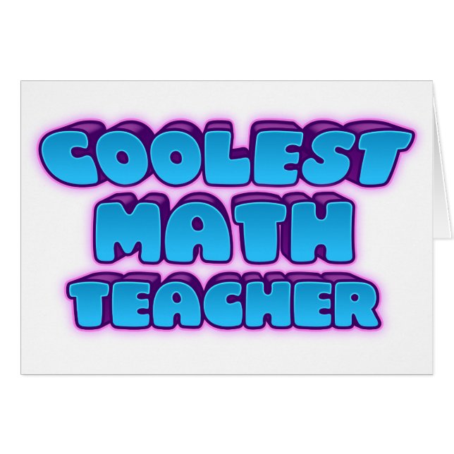 coolster Mathelehrer (Vorderseite (Horizontal))