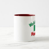 Coolster mexikanischer Vater Zweifarbige Tasse (Mittel)