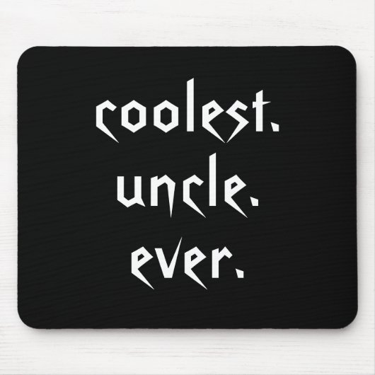 Coolster Onkel je Mousepad (Vorne)