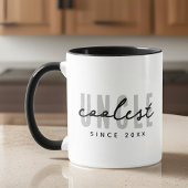 Coolster Onkel Moderne Elegante Einfache Vater's D Tasse